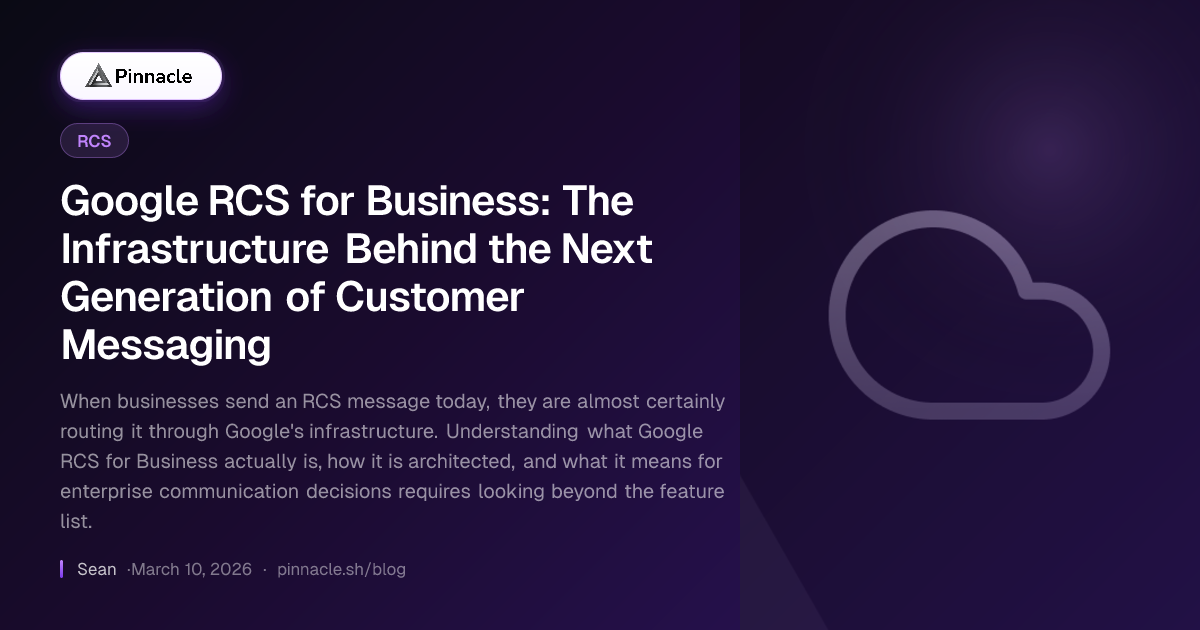 Google RCS for Business: The Infrastructure Behind the Next Generation ...